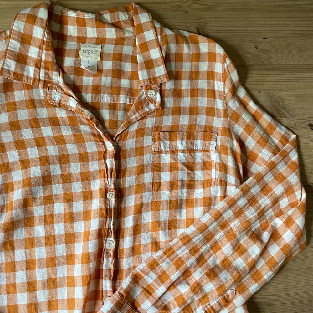 🔸 Classic 100% Cotton J. Crew Button-Down 🔸